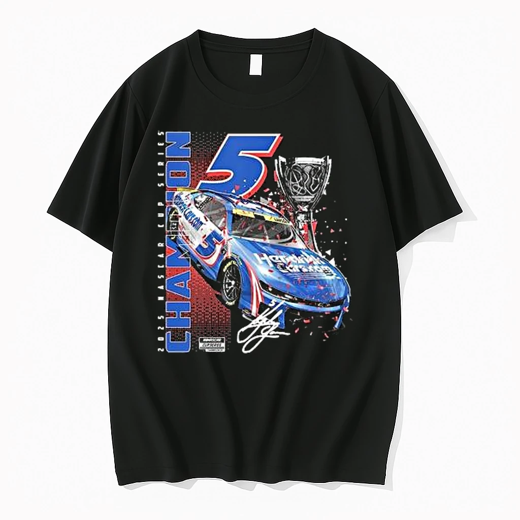 Hendrick Motorsports Team Kyle Larson 2025 Nascar Cup Series Champion Car Shirts