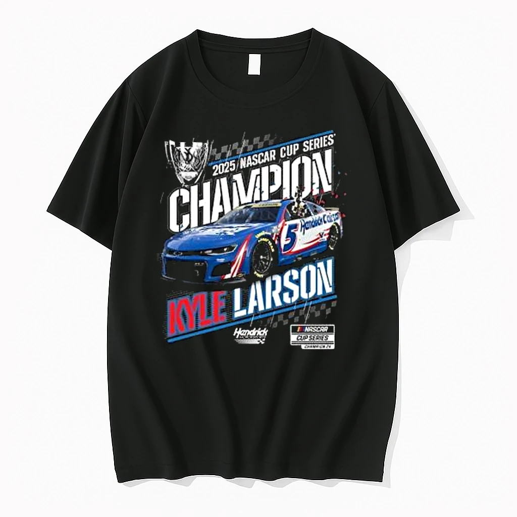 Hendrick Motorsports Team Kyle Larson 2025 Nascar Cup Series Champion Shirts