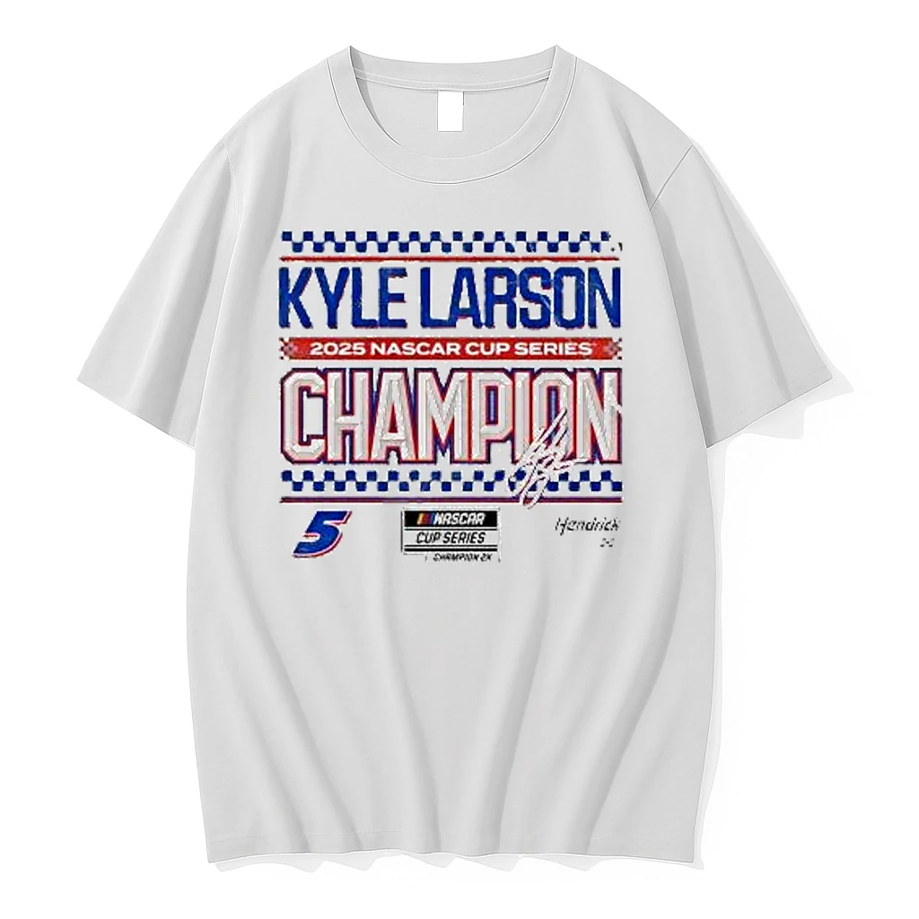 Hendrick Motorsports Team Kyle Larson 2025 Nascar Cup Series Champion Speed Shirts