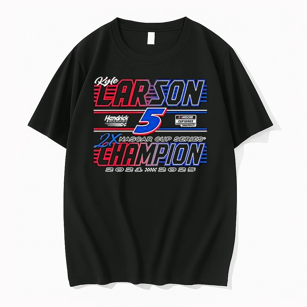 Hendrick Motorsports Team Kyle Larson Two Time Nascar Cup Series Champion Car Shirts