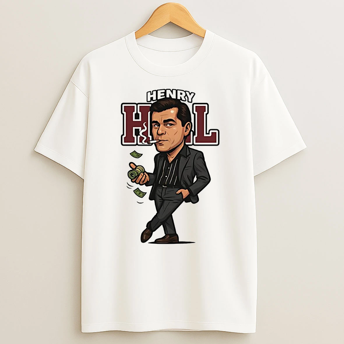 Henry Hill Goodfellas Caricature Shirts