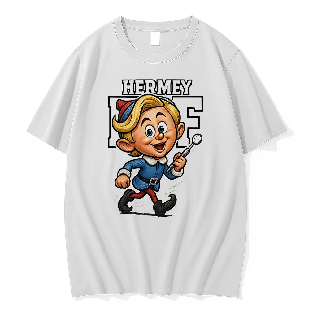 Hermey The Elf Caricature Christmas Shirts