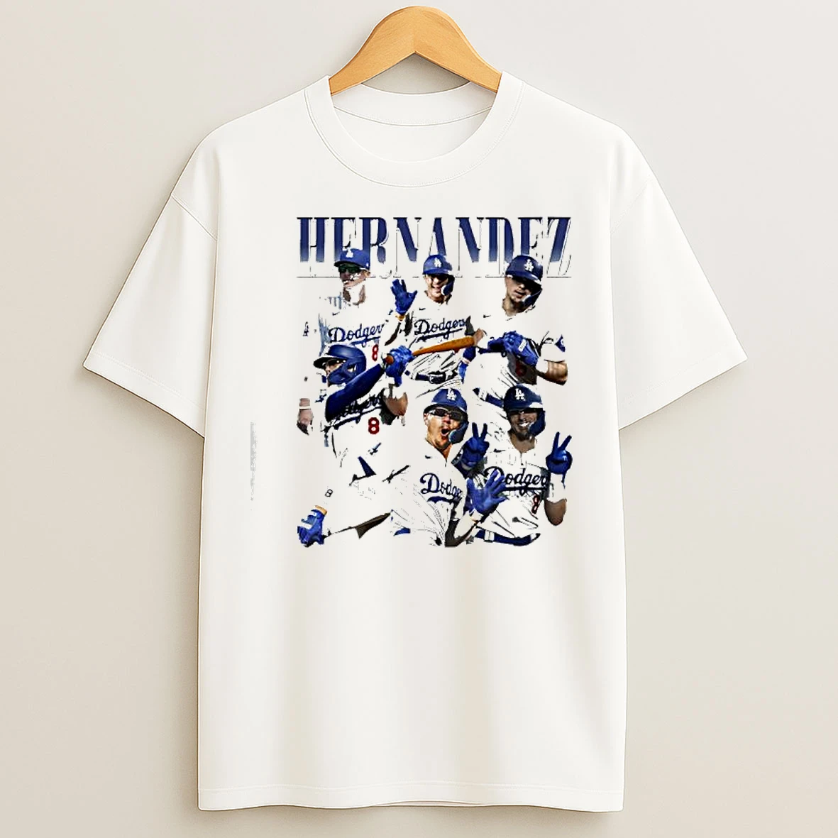 Hernandez Los Angeles Dodgers Several Graphic T Shirts