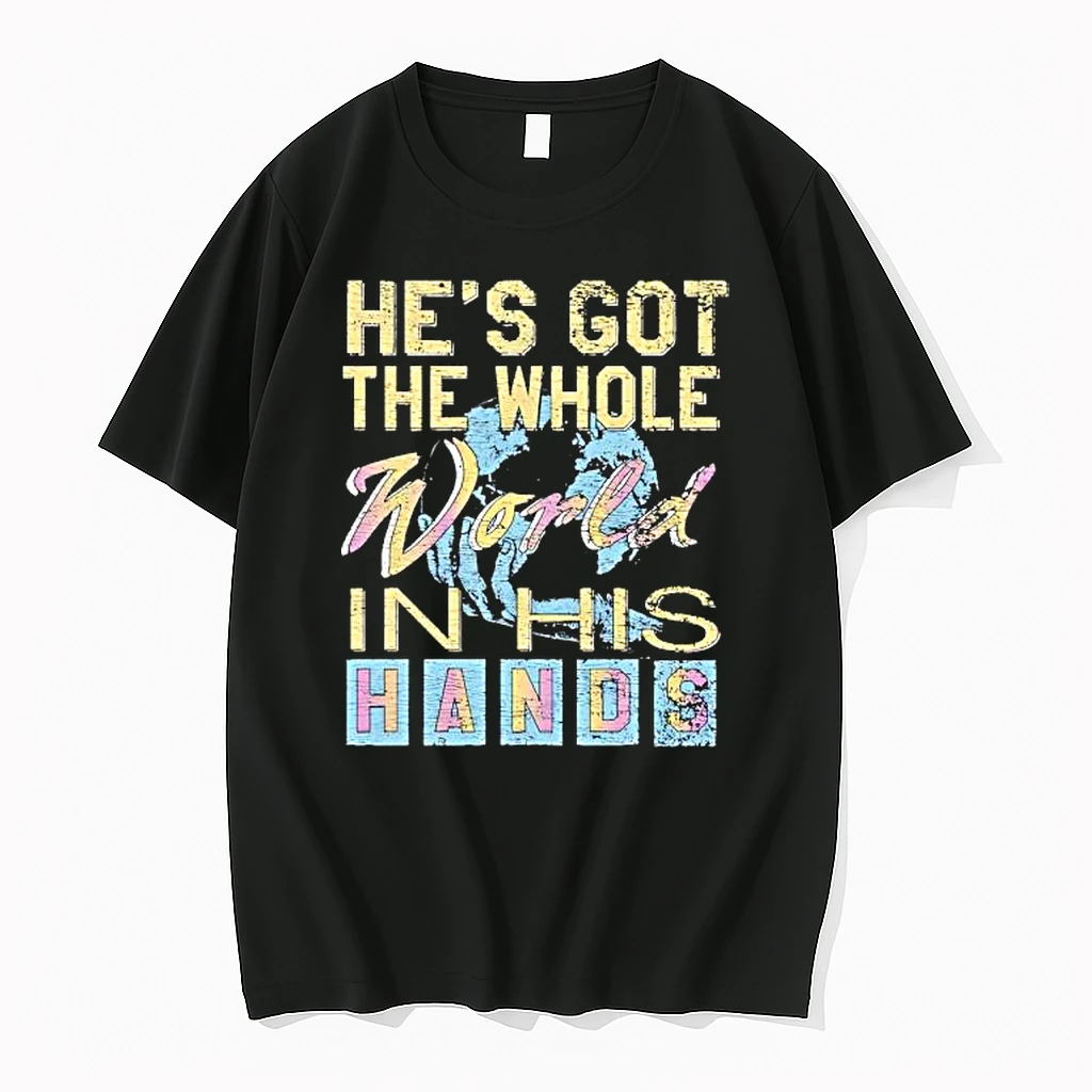 Hes Got The Whole World In His Hands Retro Shirts