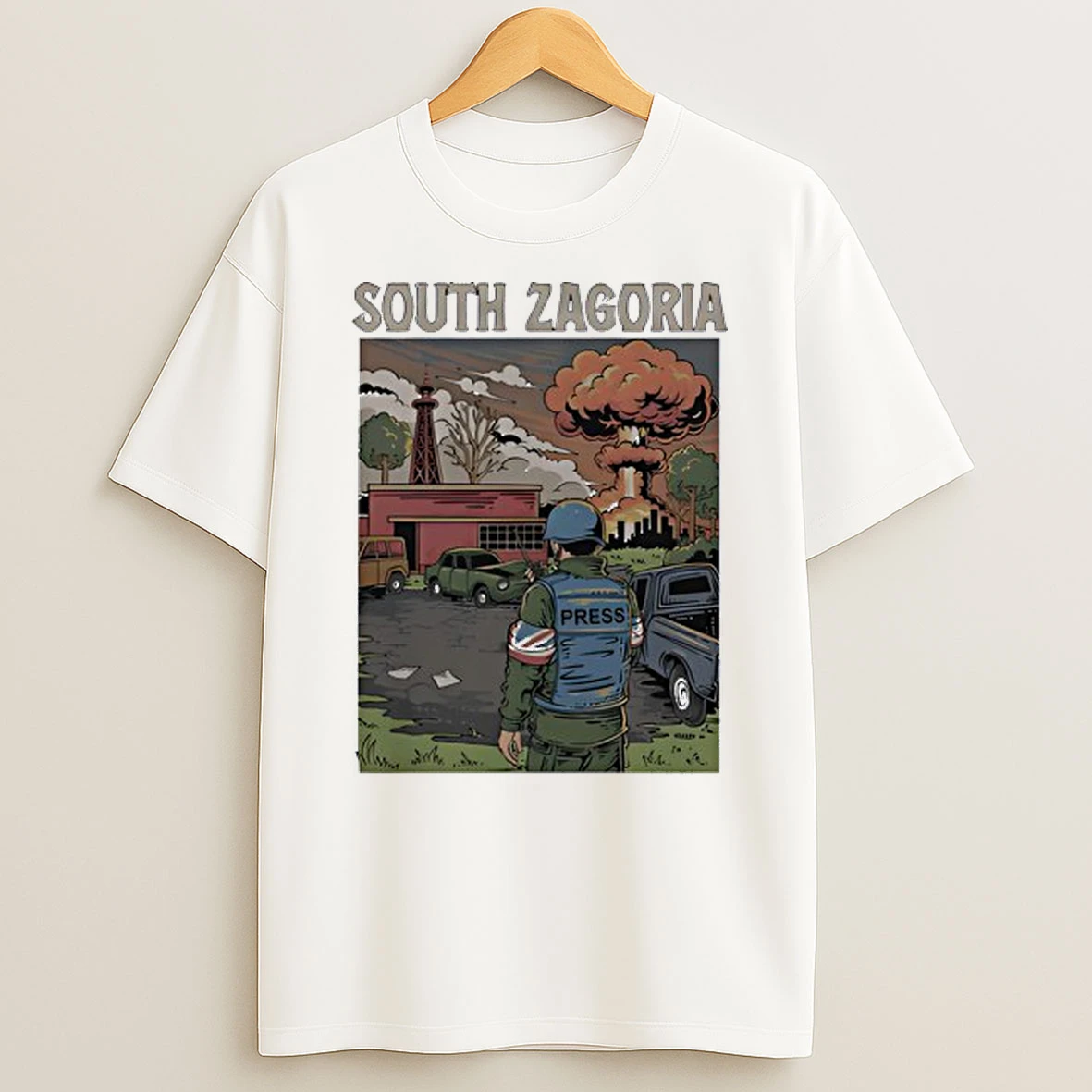 Hey Barmby South Zagoria Graphic Shirts