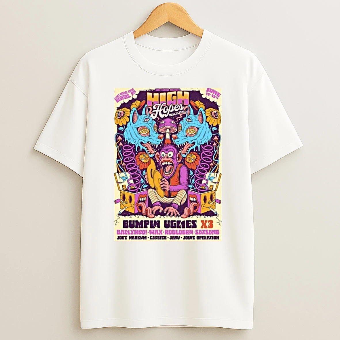 High Hopes Music Festival Jun 11 13 2026 Fort Royale Farm In Bedford Pa Shirts