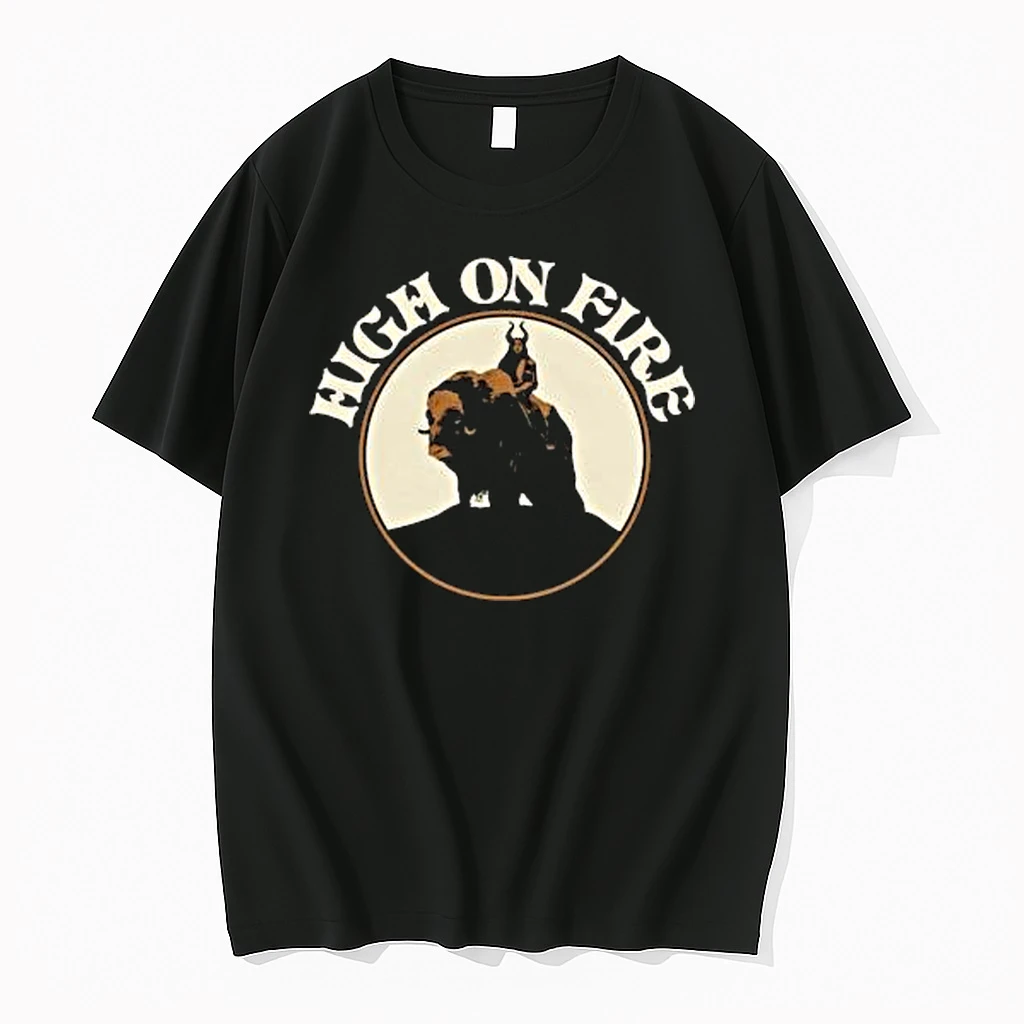 High On Fire Musk Ox Rider Shirts