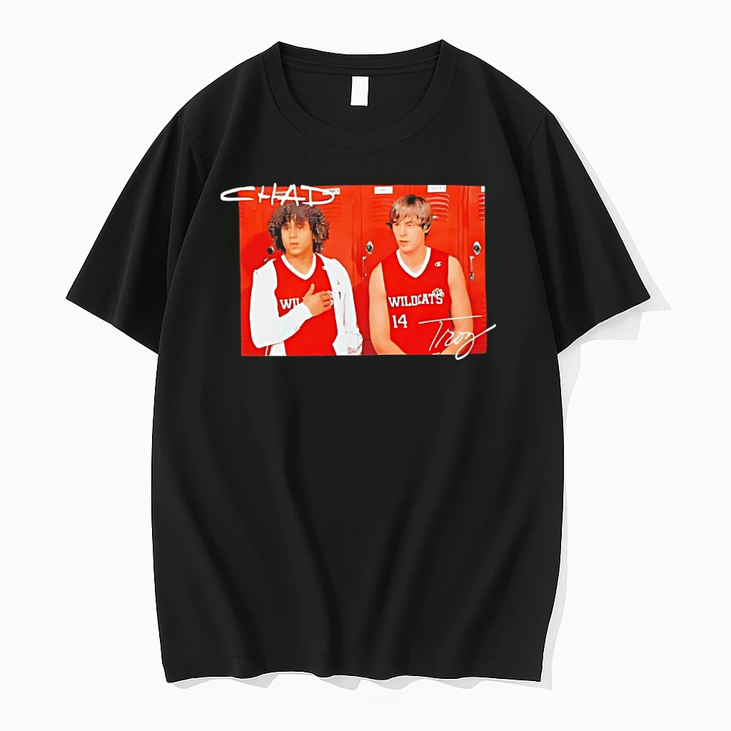 High School Musical Chad And Troy Panel Shirts