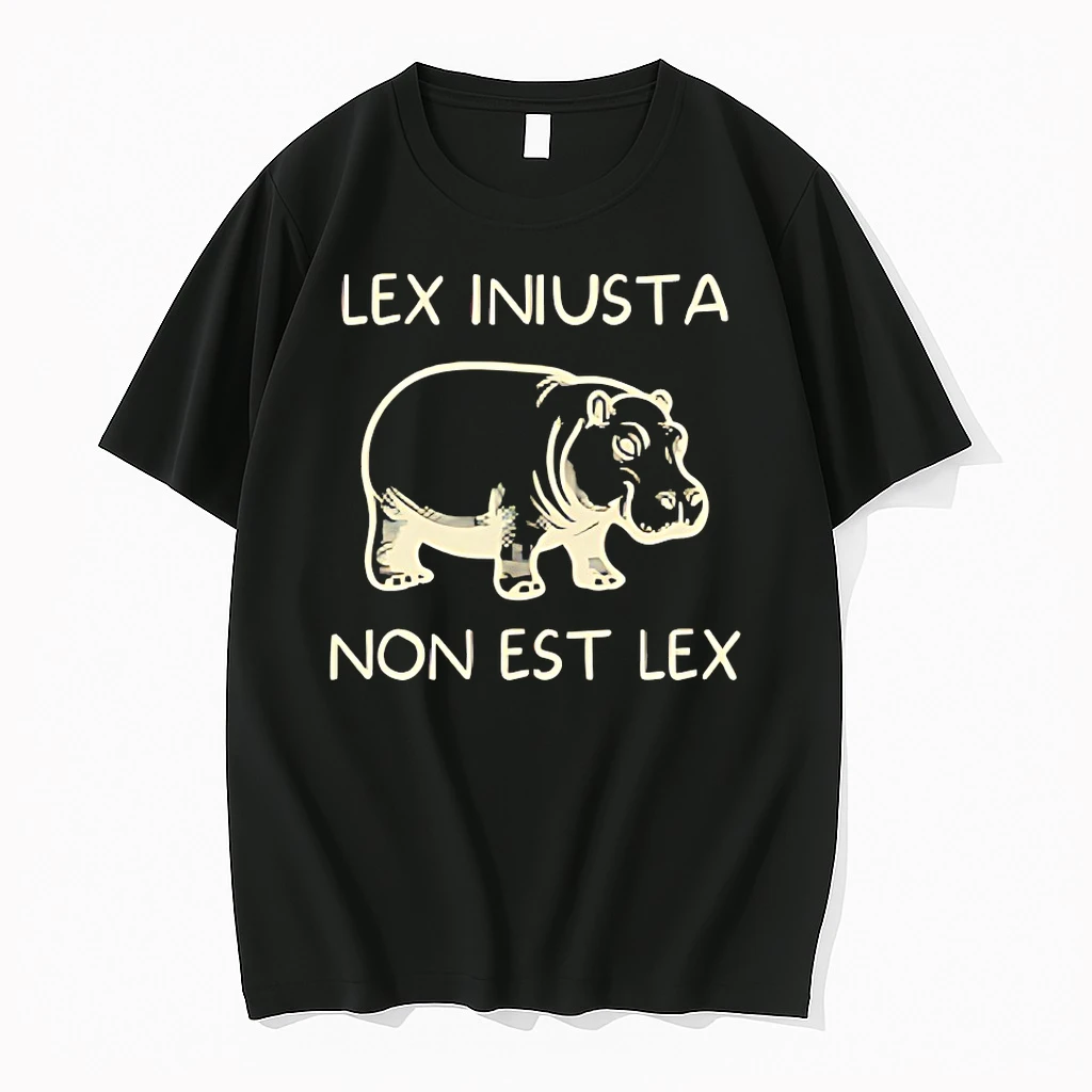 Hippo Lex Iniusta Non Est Lex Shirts
