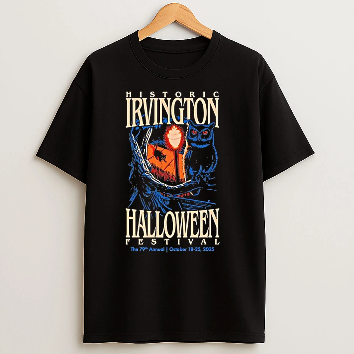 Historic Irvington Halloween 2025 Festival T Shirts