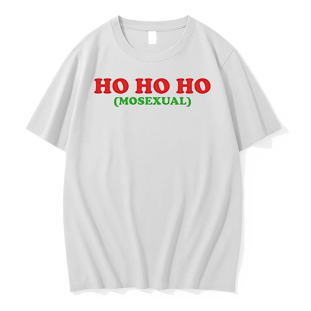 Ho Ho Ho Mosexual Homosexual Graphic Shirts
