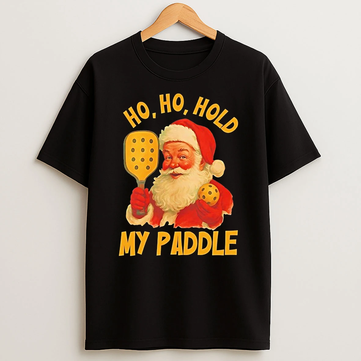 Ho Ho Hold My Paddle Santa Shirts
