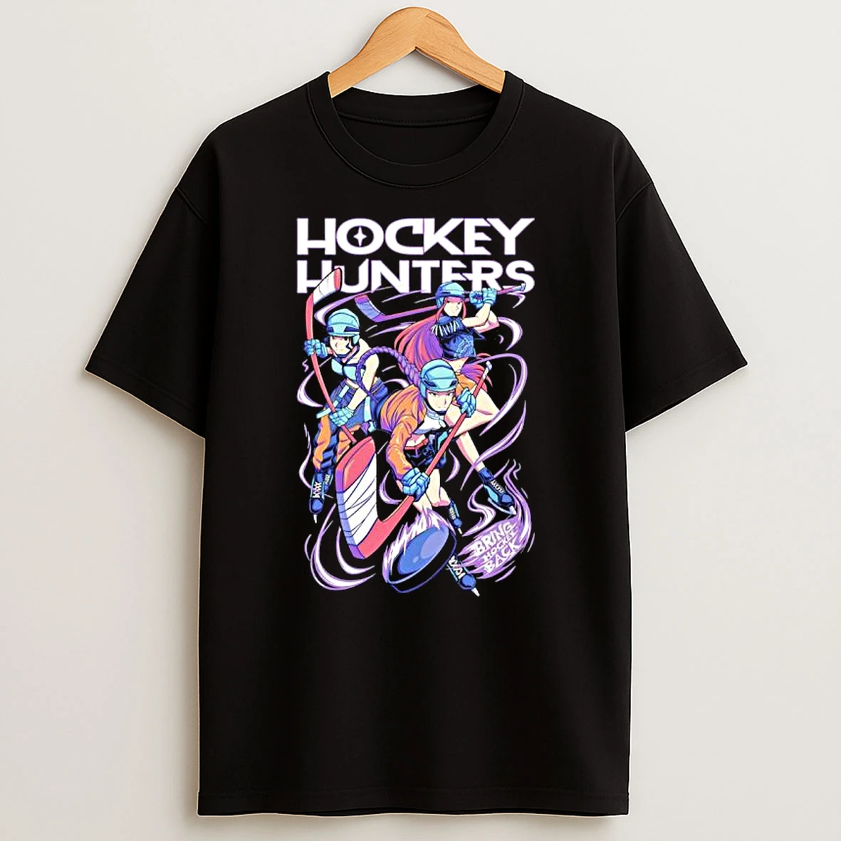 Hockey Hunters Bring Hockey Back Characters Shirts
