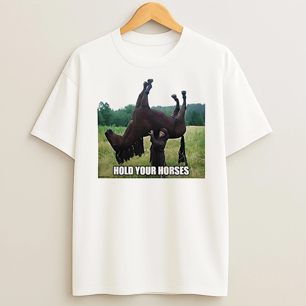 Hold Your Horses Meme Shirts