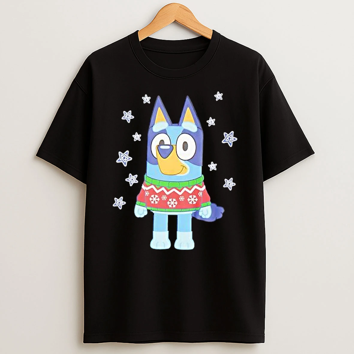 Holiday Bluey Graphic Cute Shirts
