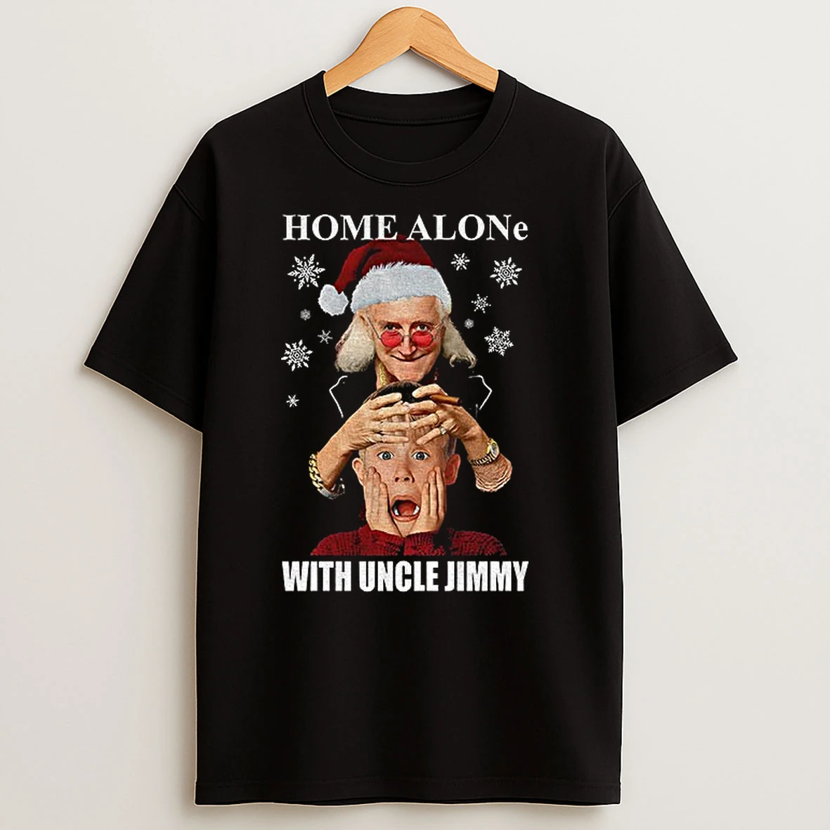 Home Alone With Uncle Jimmy Merry Christmas 2025 T Shirts