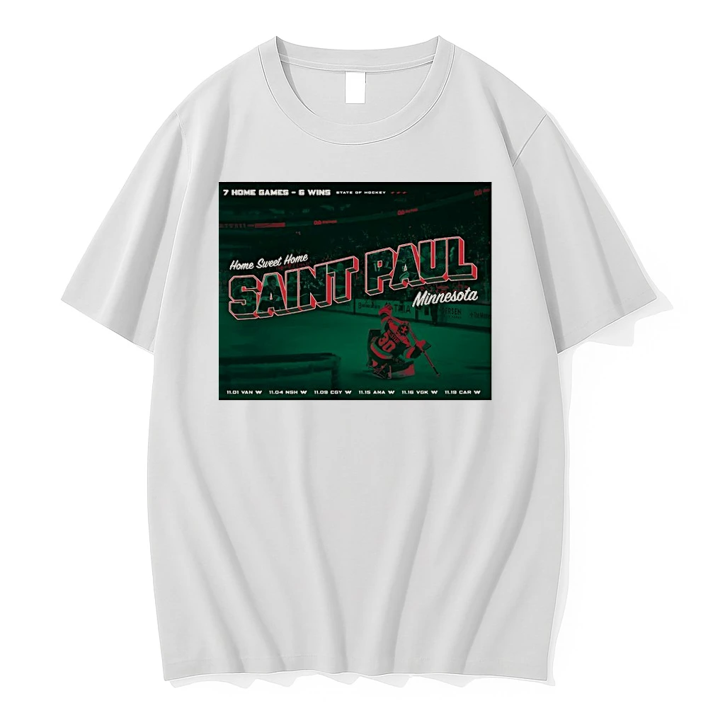 Home Sweet Home Sant Paul Minnesota Wild Shirts