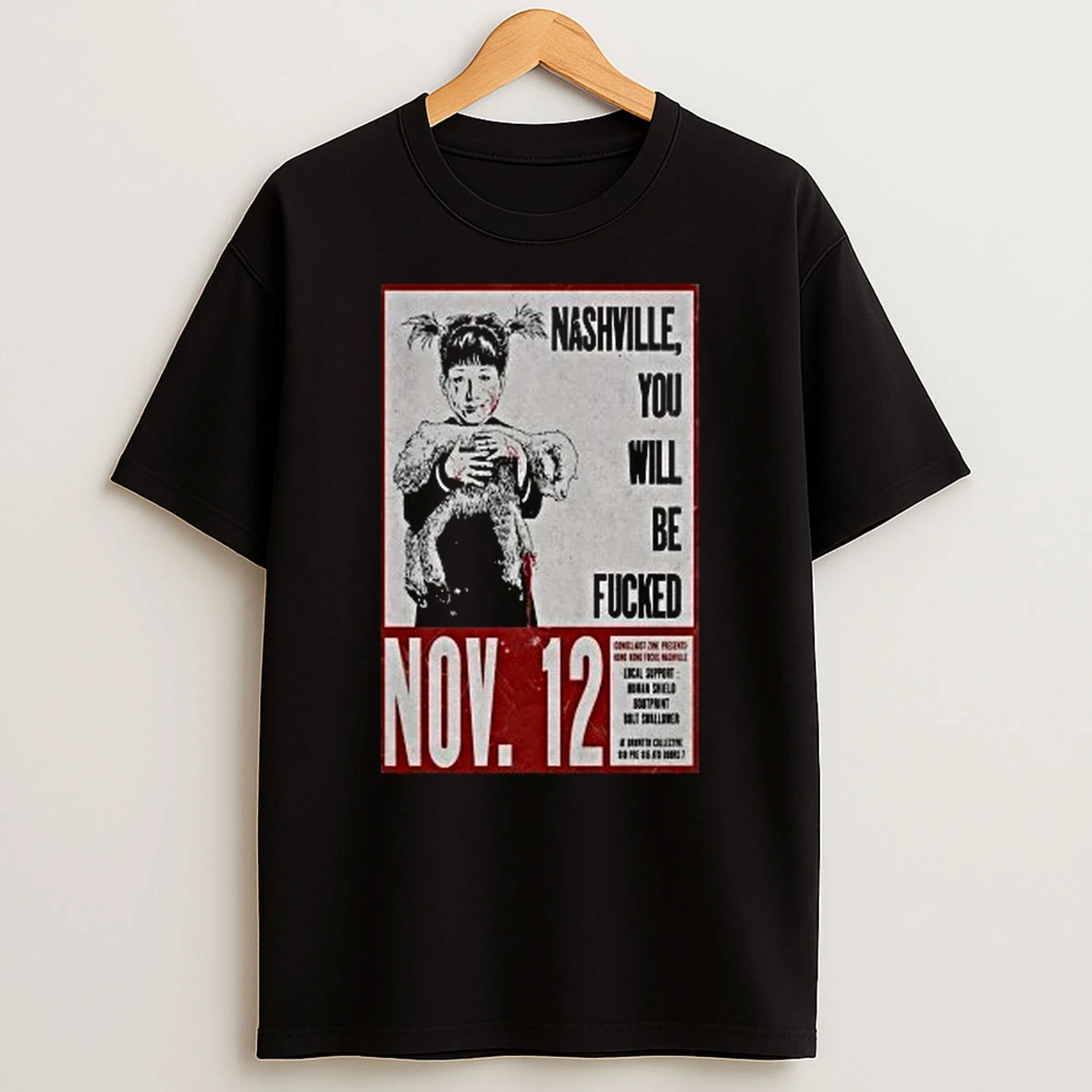 Hong Kong Fuck You November 12 2025 Nashville Shirts
