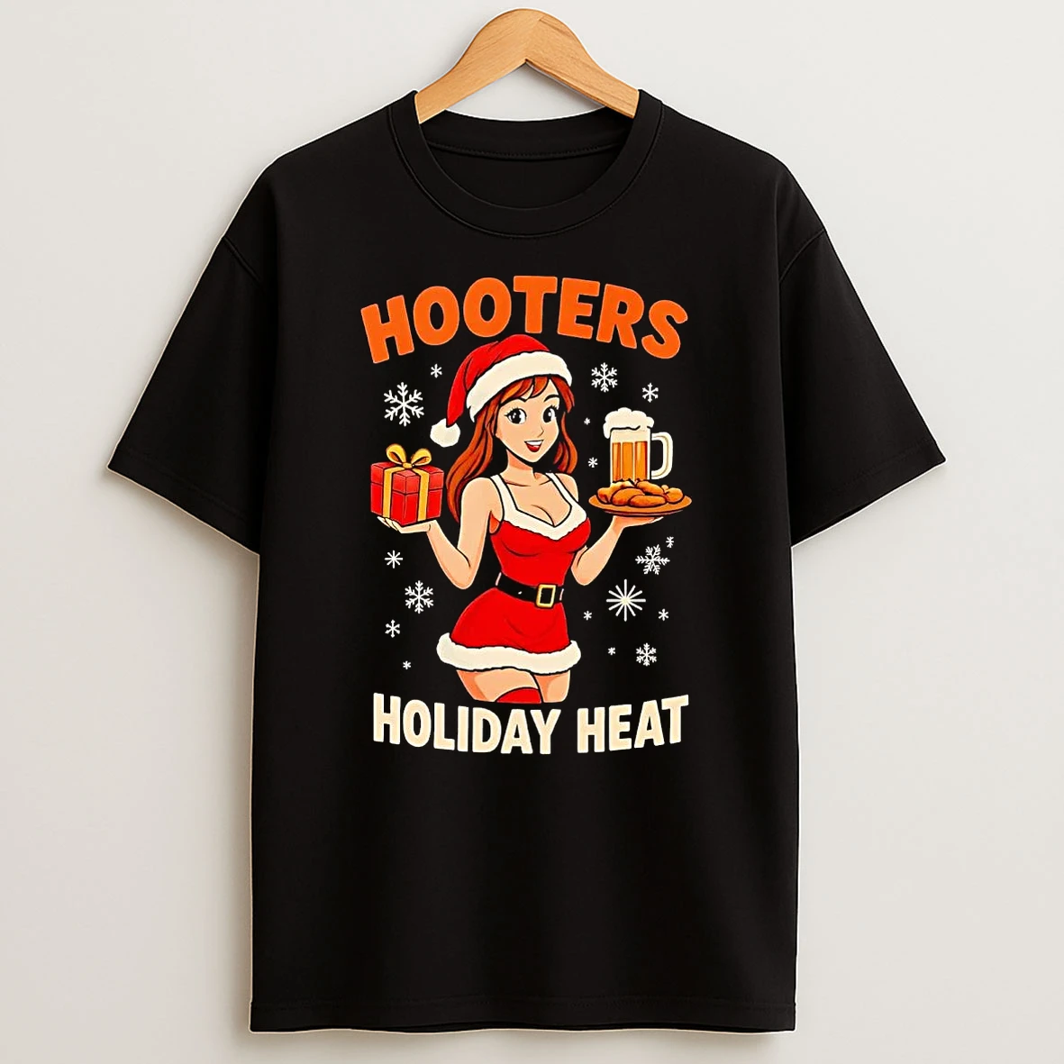 Hooters Holiday Heat Christmas Shirts