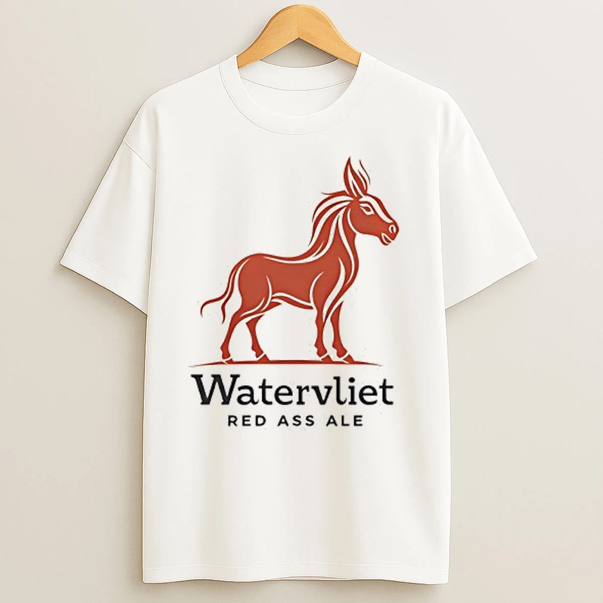 Horse Watervliet Red Ass Ale T Shirts
