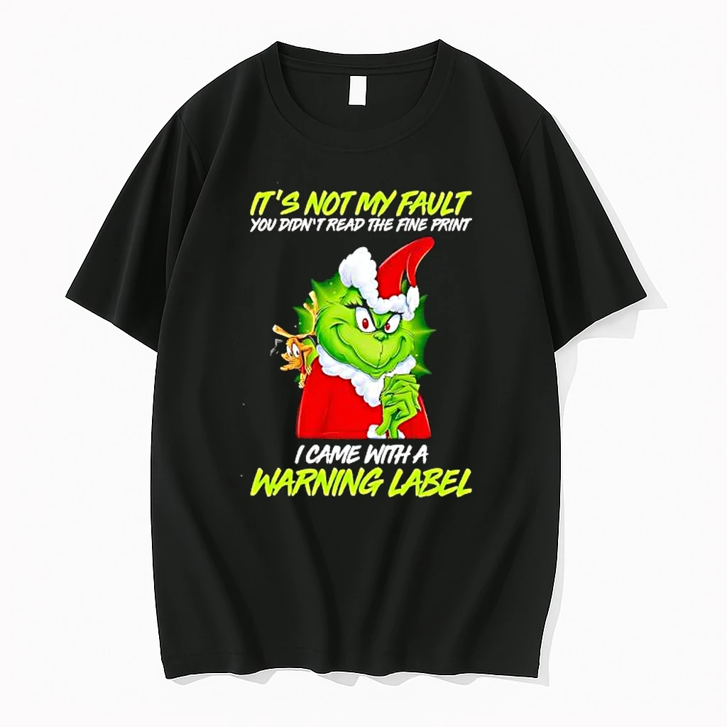 Hot Grinch Its Not My Fault Present Christmas Shirts