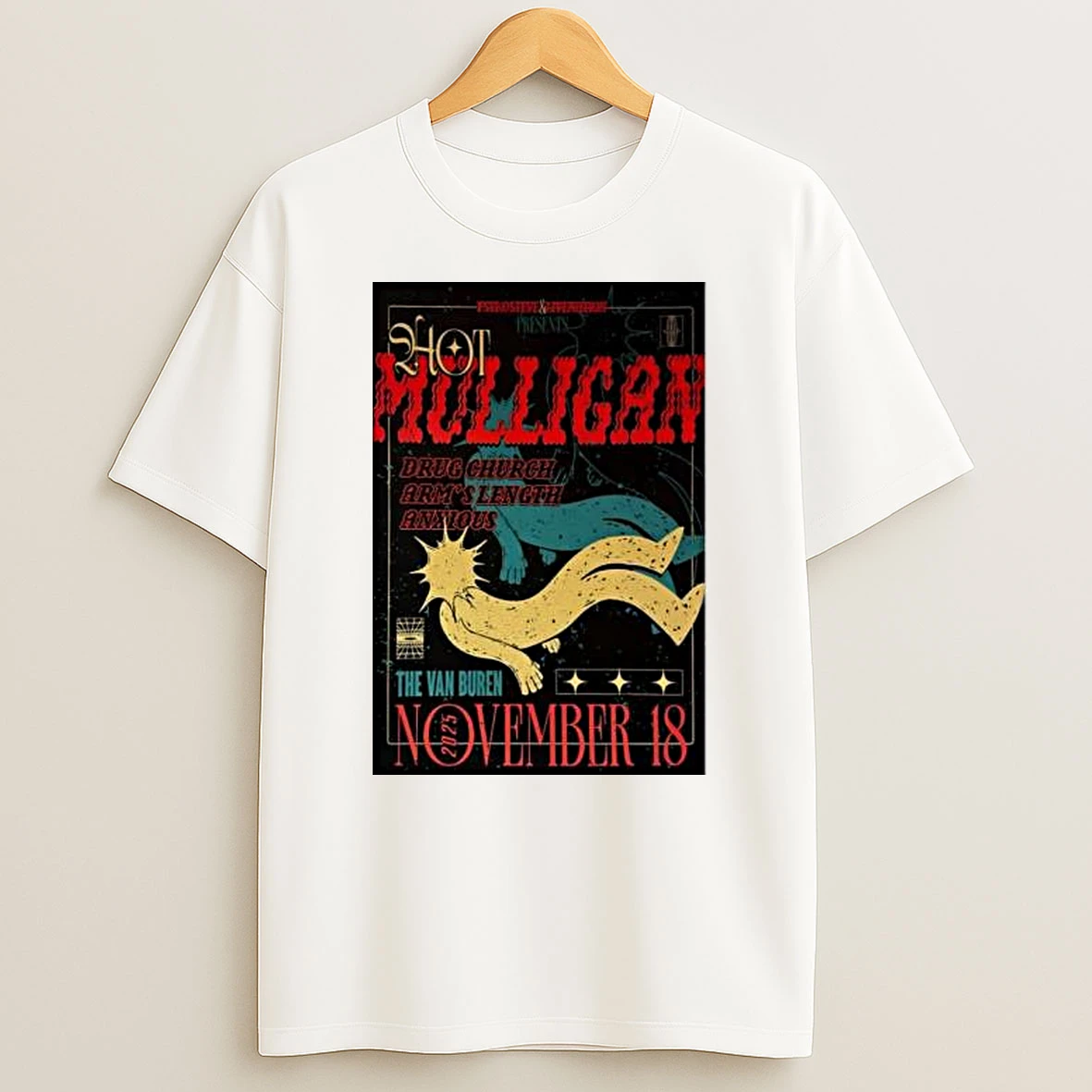 Hot Mulligan Nov 18 2025 Phoenix Az Shirts