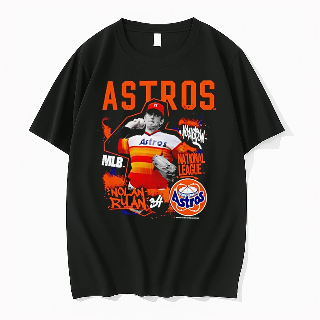 Houston Astros Nolan Ryan Cooperstown Star Moment Shirts
