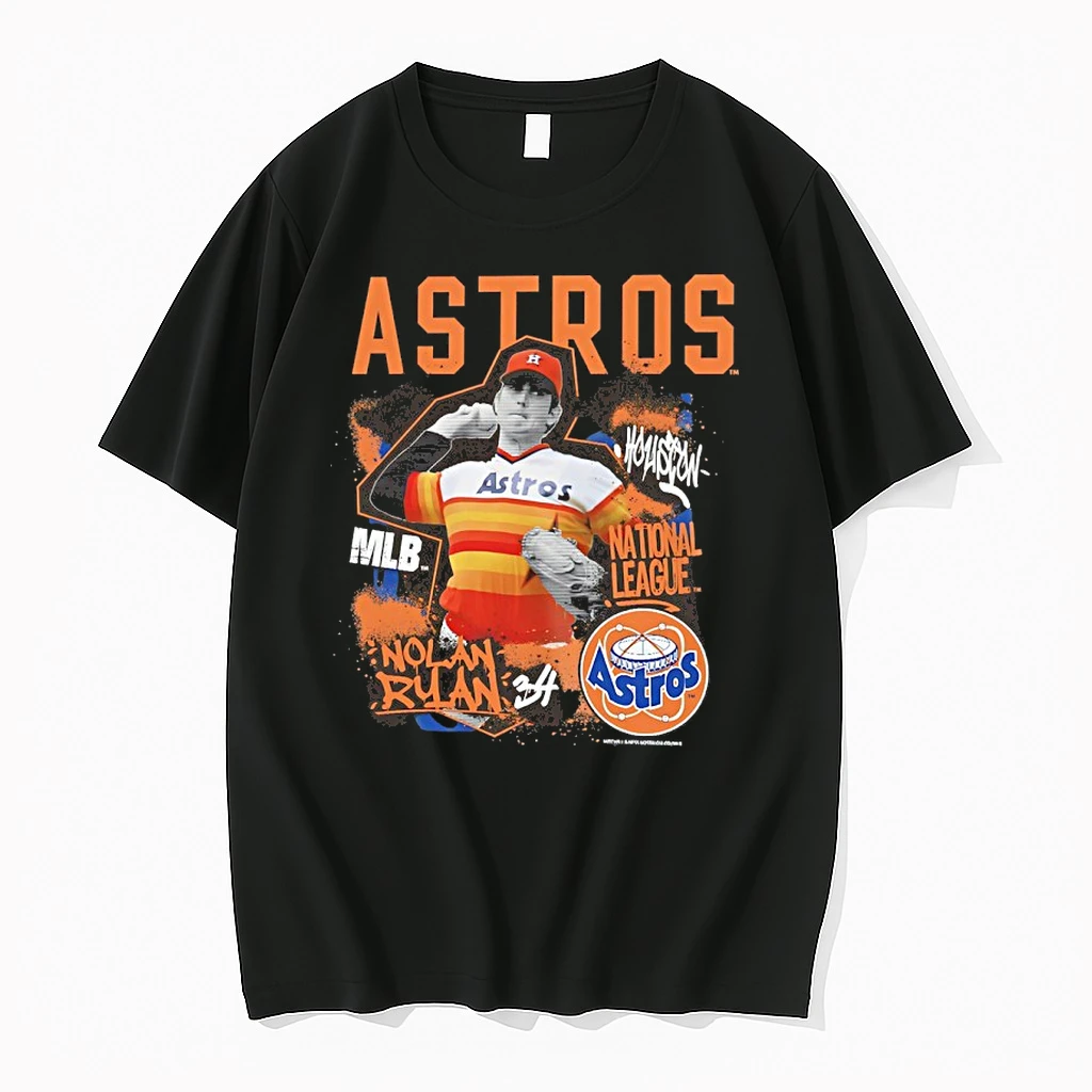 Houston Astros Nolan Ryan Mlb National League Star Moment Shirts