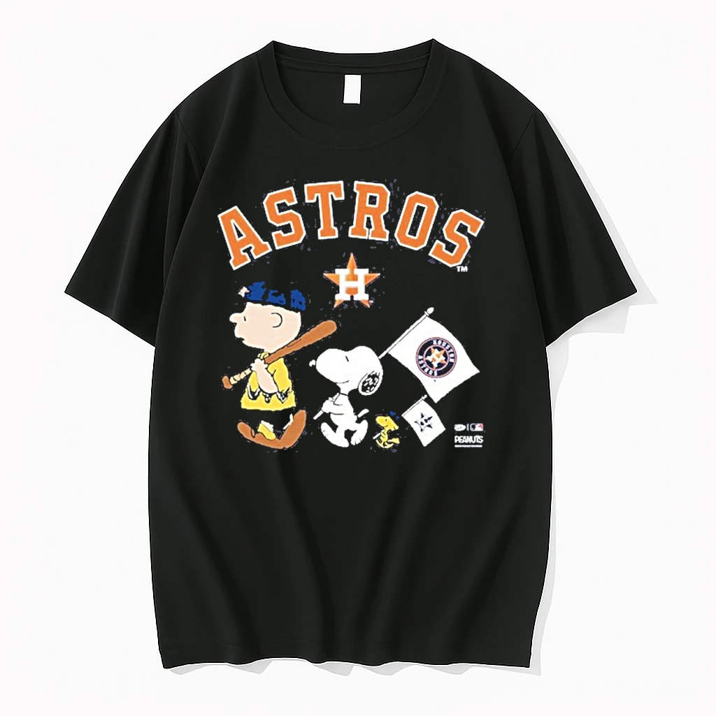 Houston Astros X The Peanuts Flag Parade Shirts