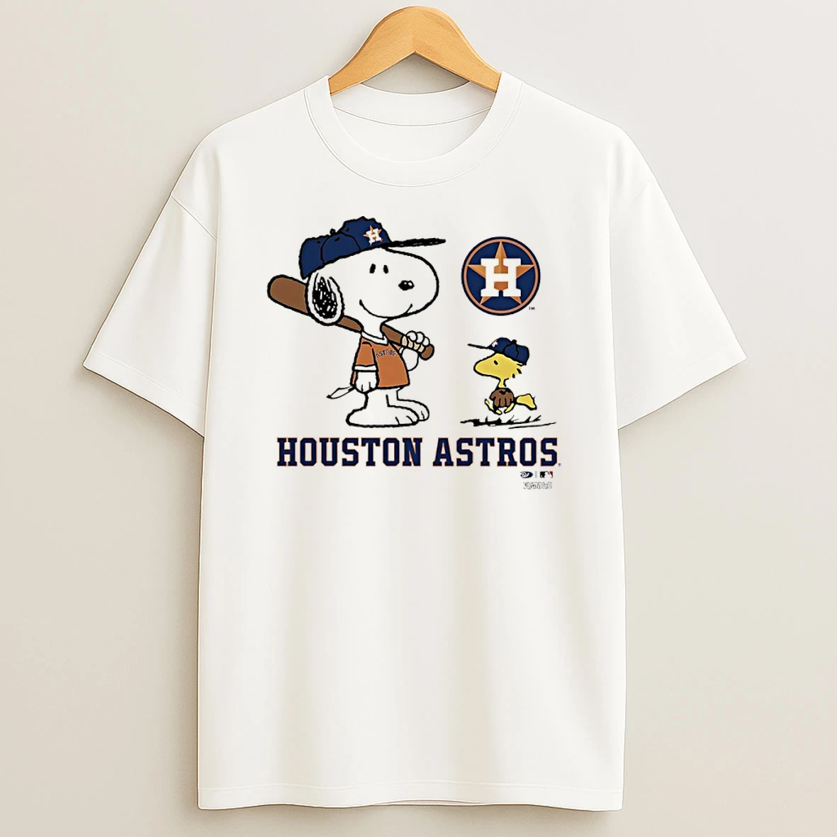 Houston Astros X Peanuts Snoopy And Woodstock Shirts