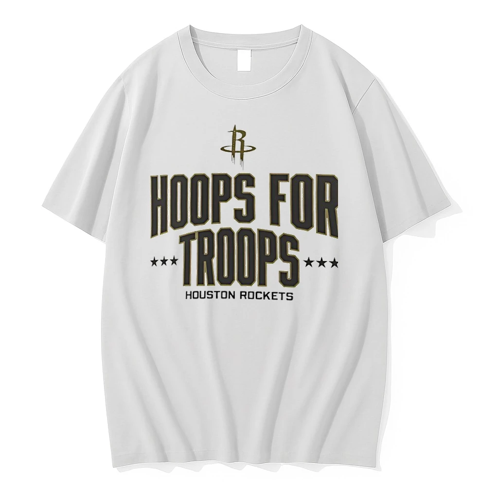 Houston Rockets Hoops For Troops Shirts