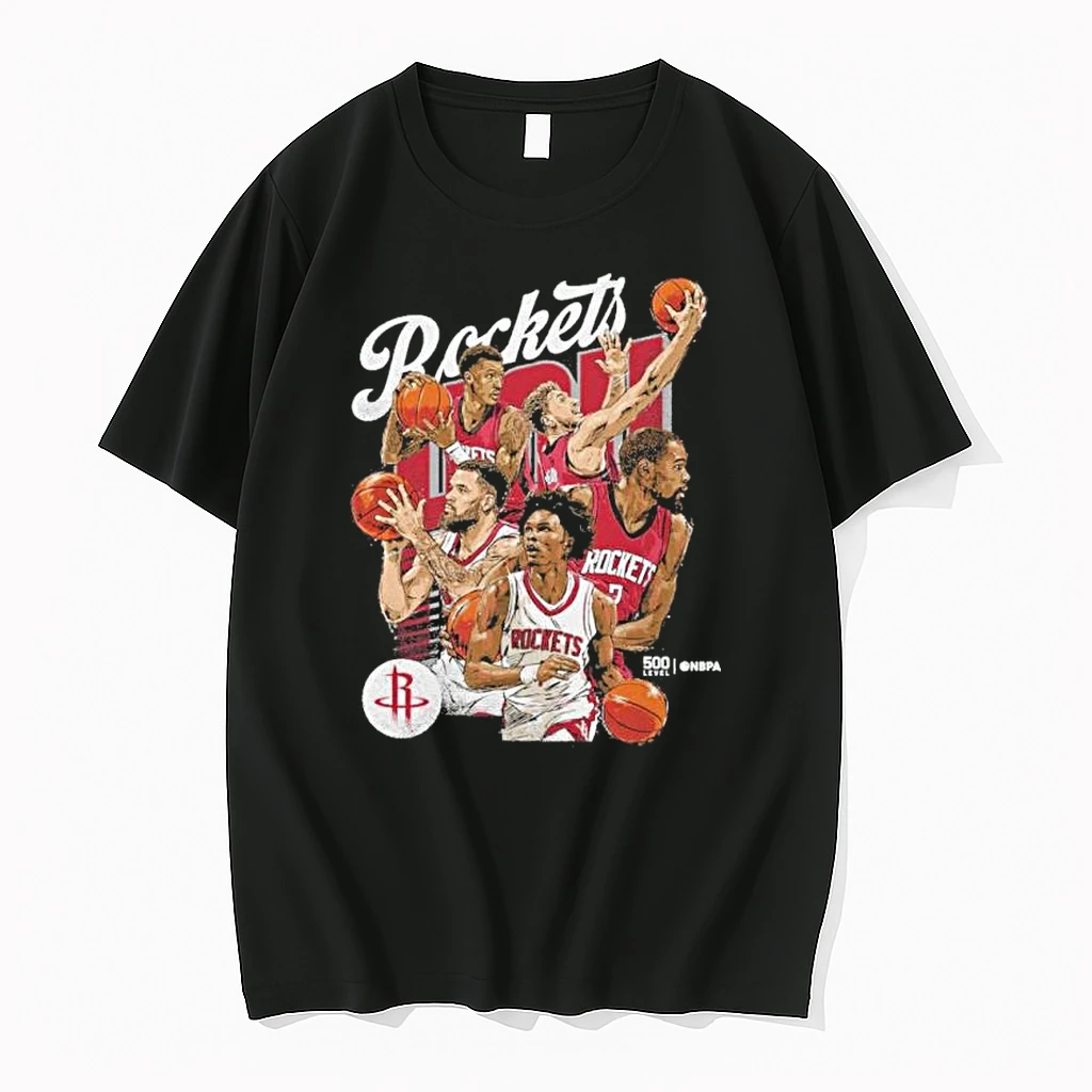 Houston Rockets Starting 5 Players Shirts