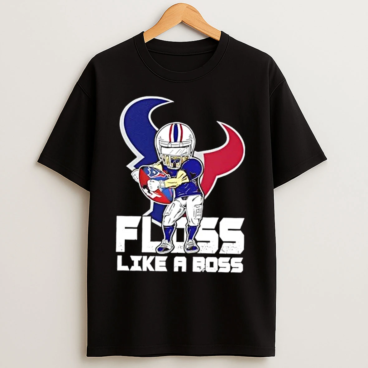 Houston Texans Football Floss Like A Boss T Shirts