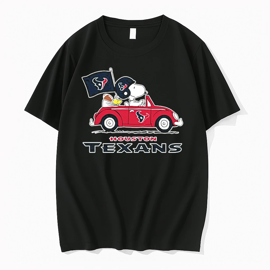 Houston Texans Football X Snoopy Drive Car Shirts