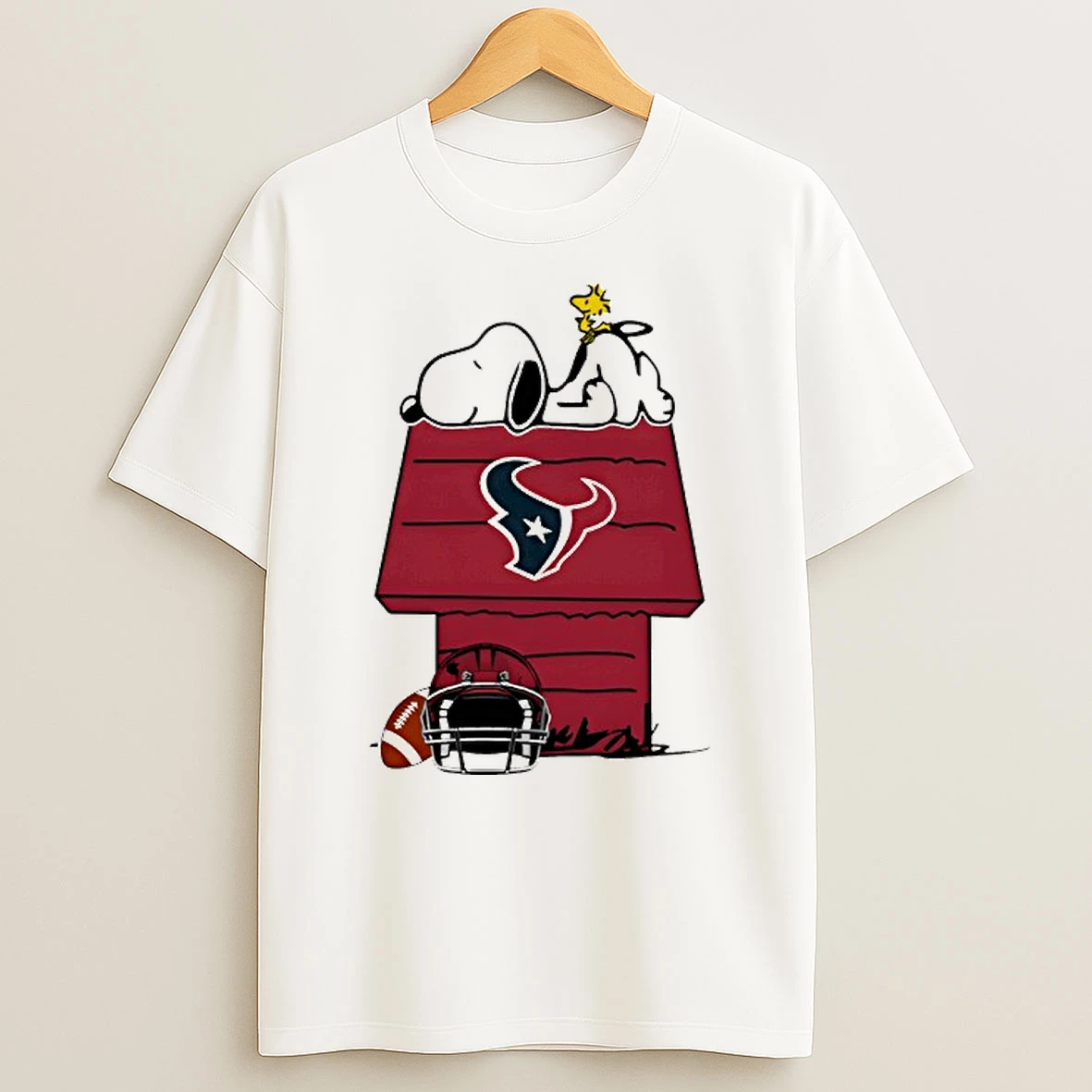 Houston Texans Snoopy Woodstock The Peanuts Football Shirts