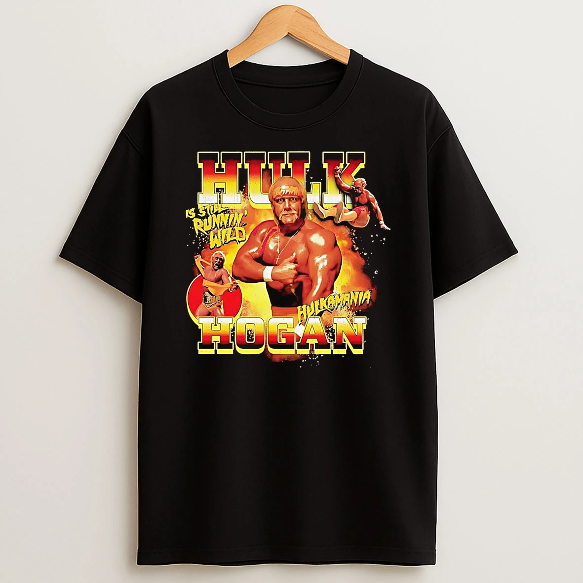 Hulk Hogan Is Still Running Wild Shirts