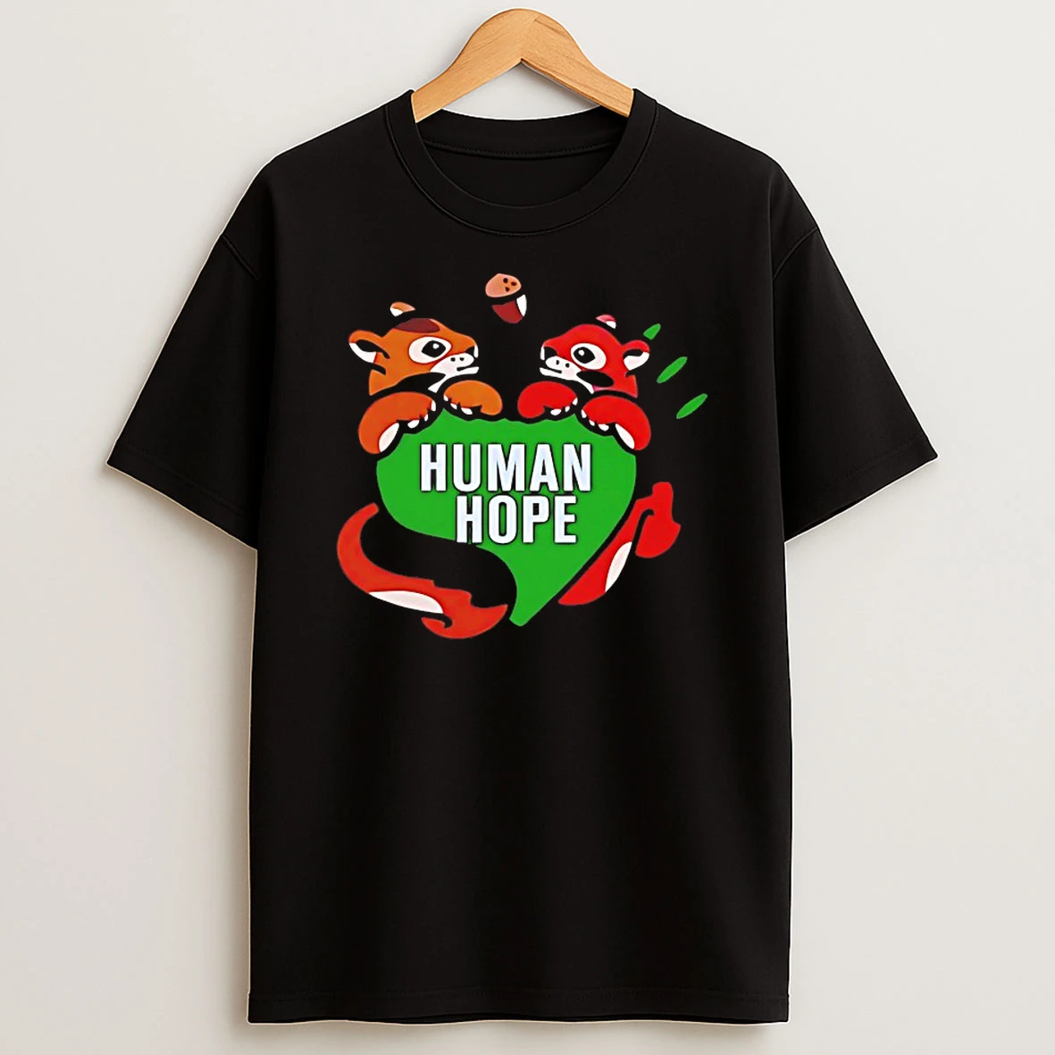 Human Hope Squirrel Shirts