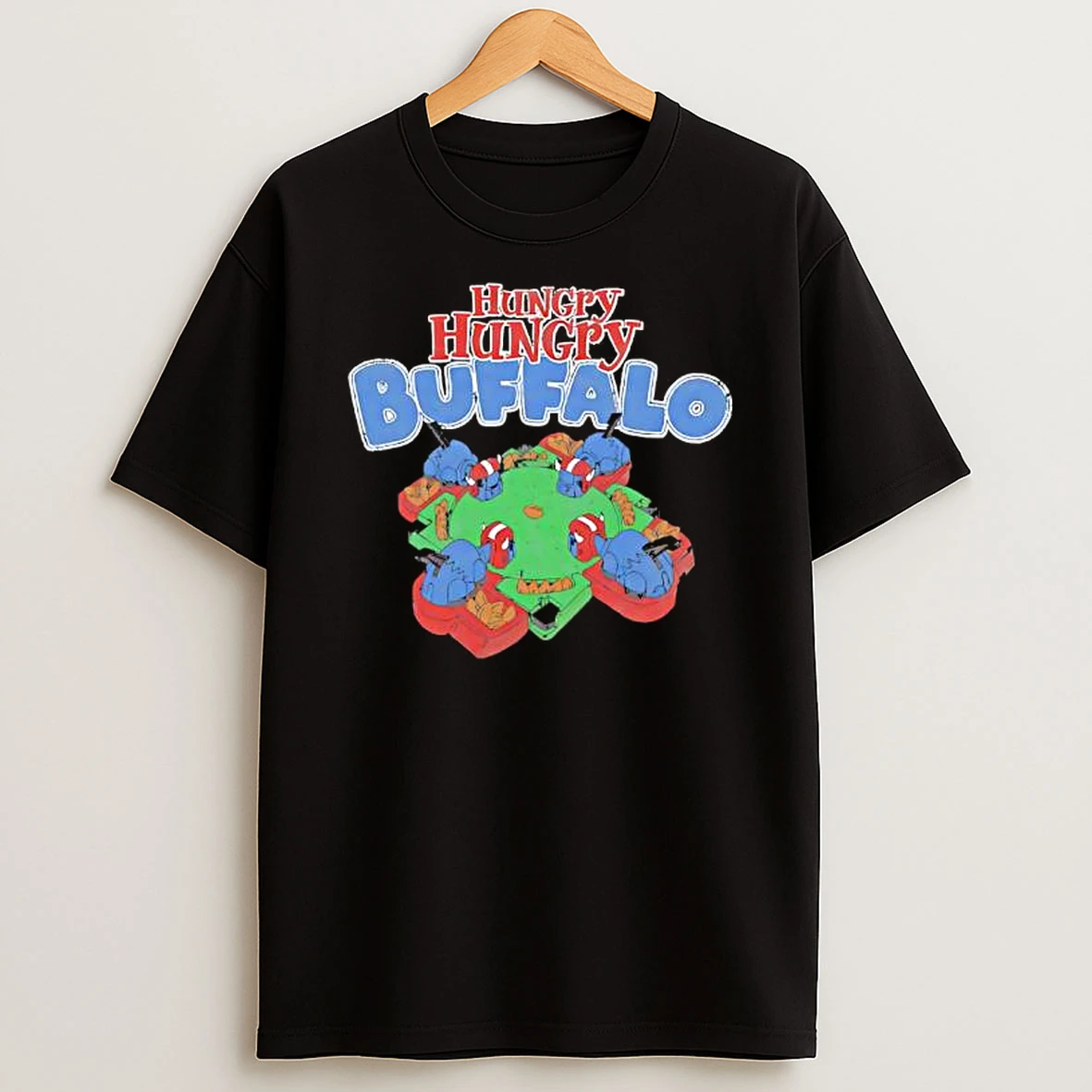 Hungry Hungry Buffalo Graphic Shirts