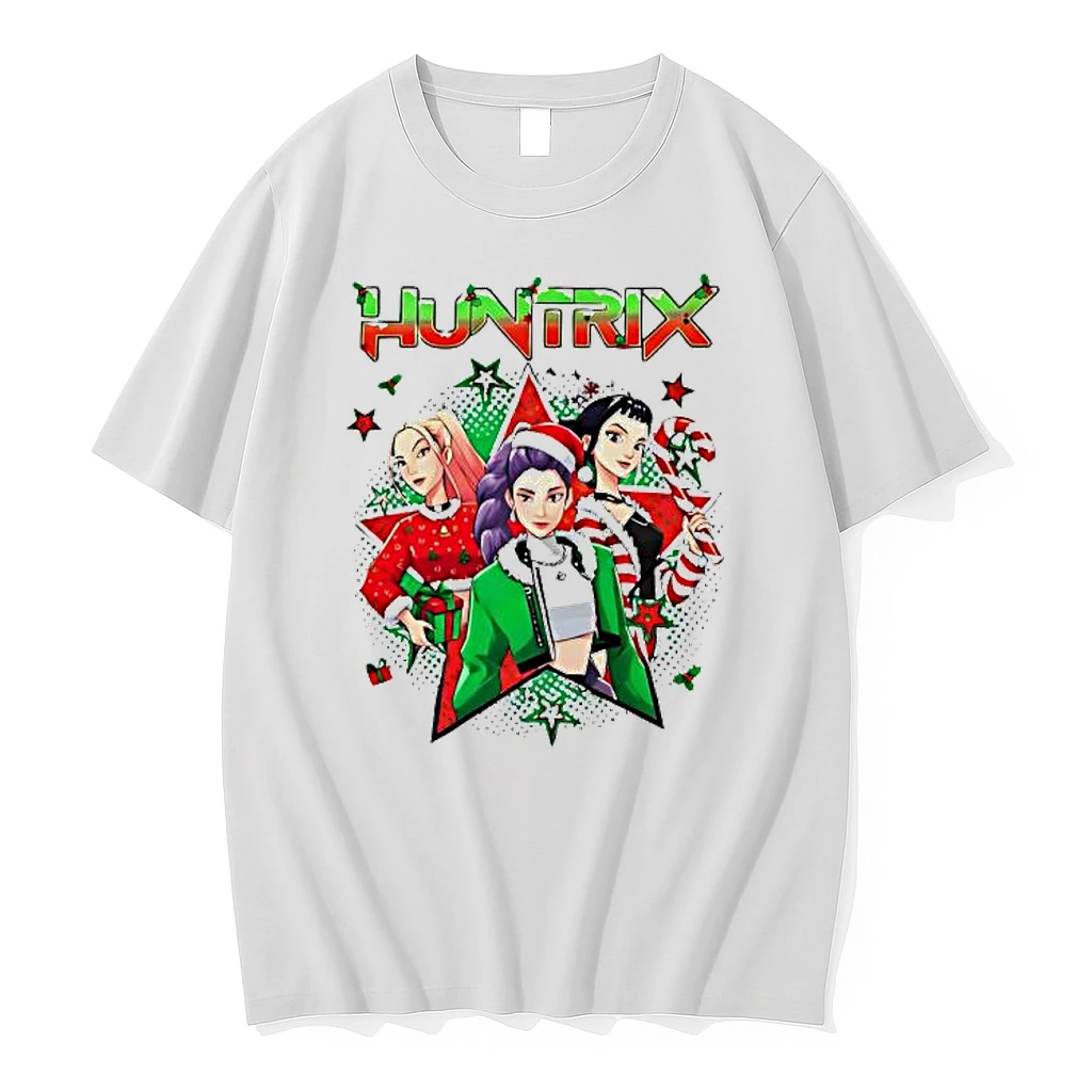 Huntrix Netflix Kpop Demon Hunters Christmas Shirts