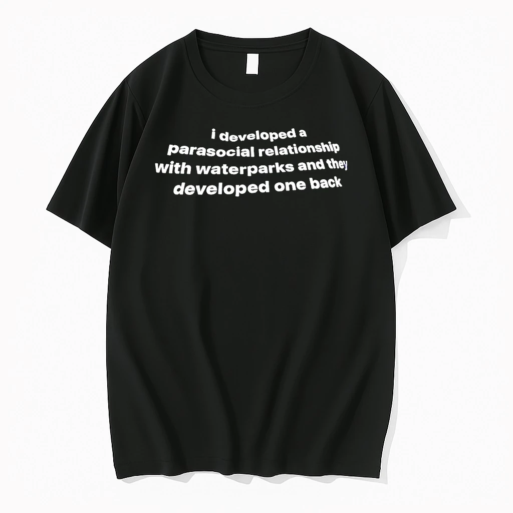 I Developed A Parasocial Relationship With Waterparks And They Developed One Back Shirts
