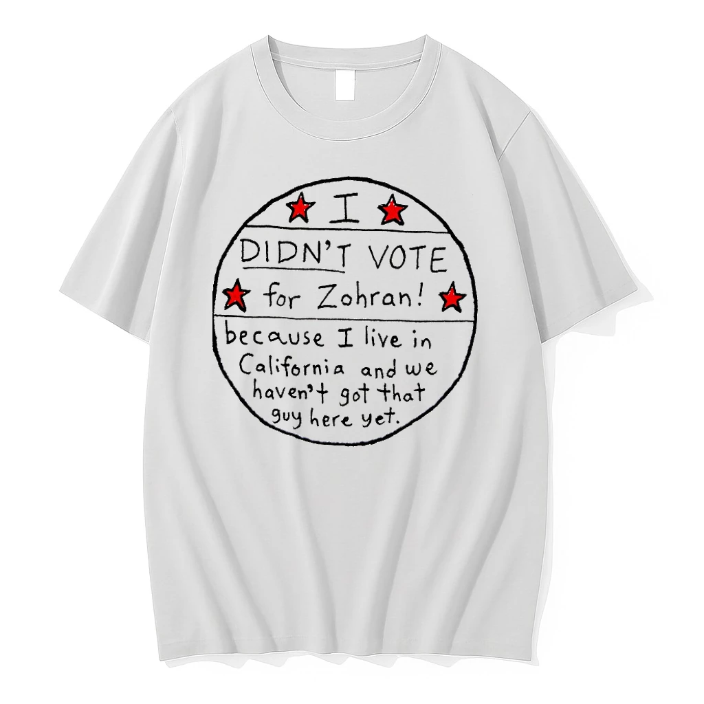 I Didnt Vote For Zohran Because I Live In California Shirts