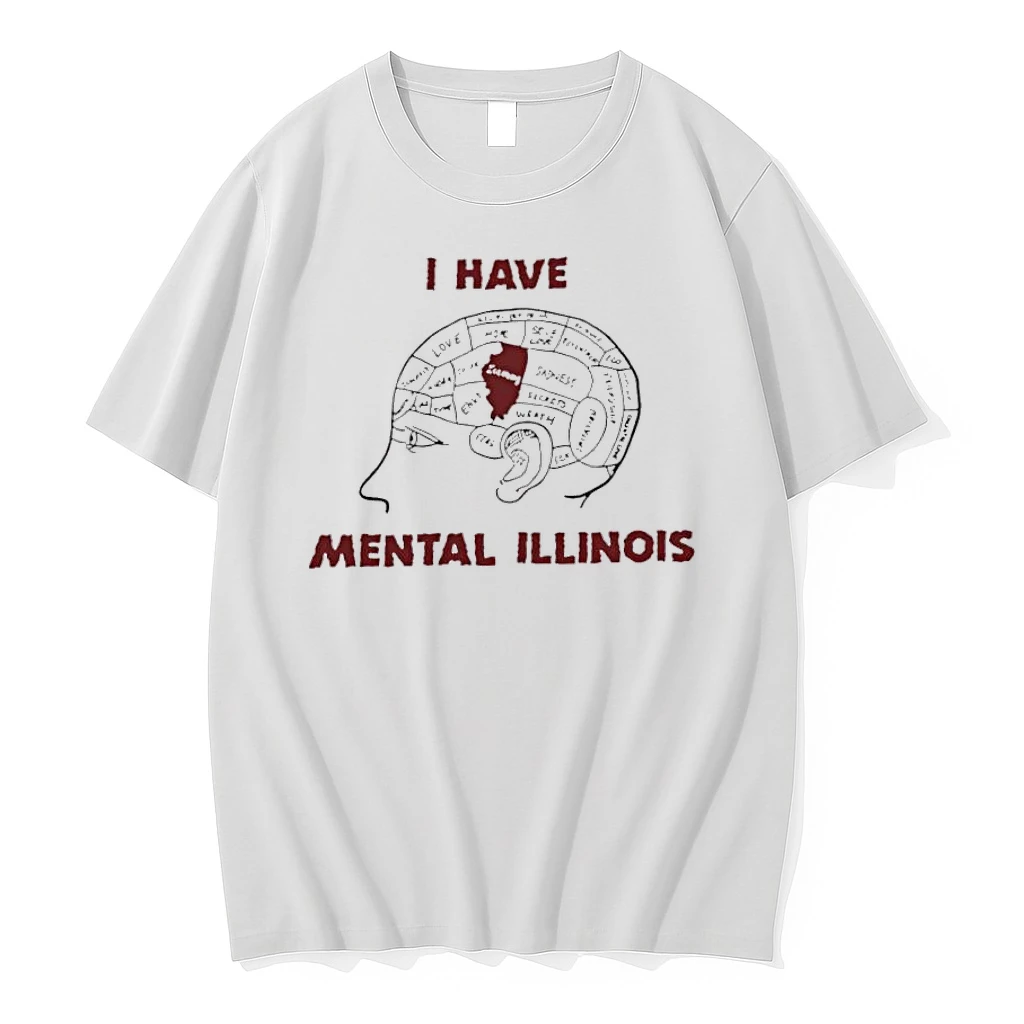 I Have Mental Illinois Brain Shirts