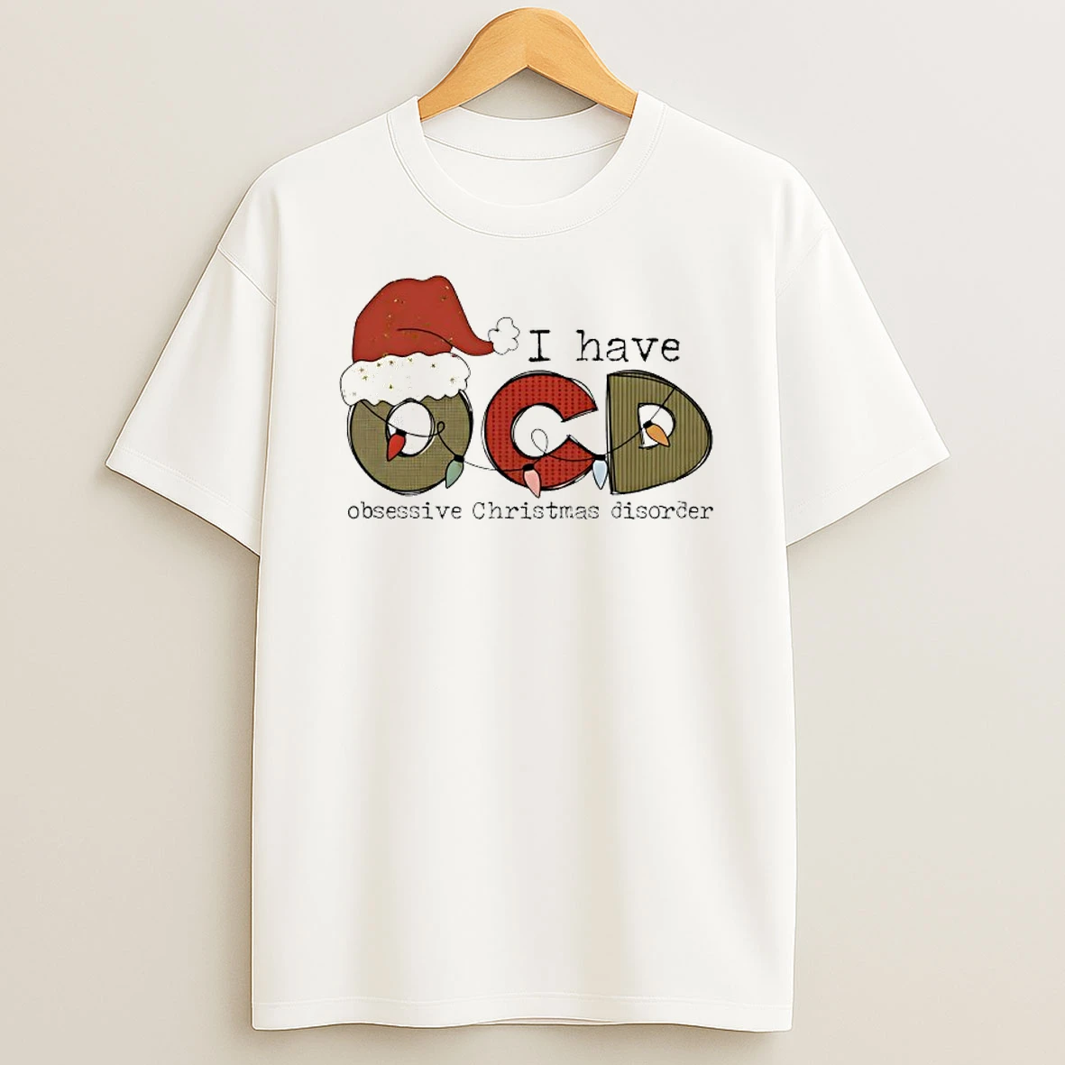 I Have Ocd Obsessive Christmas Disorder Shirts
