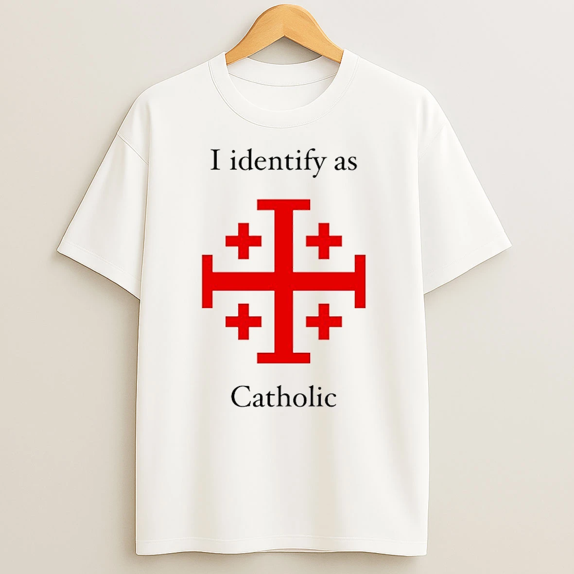 I Identify As Catholic Shirts