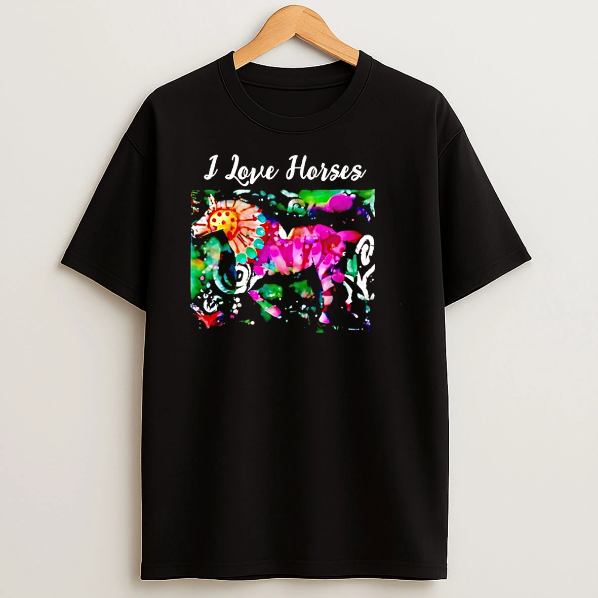 I Love Horses Graphic Shirts