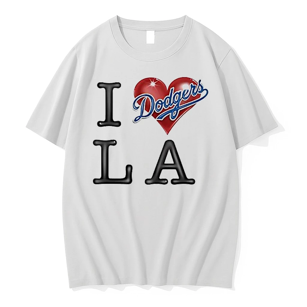 I Love La Dodgers Logo Shirts