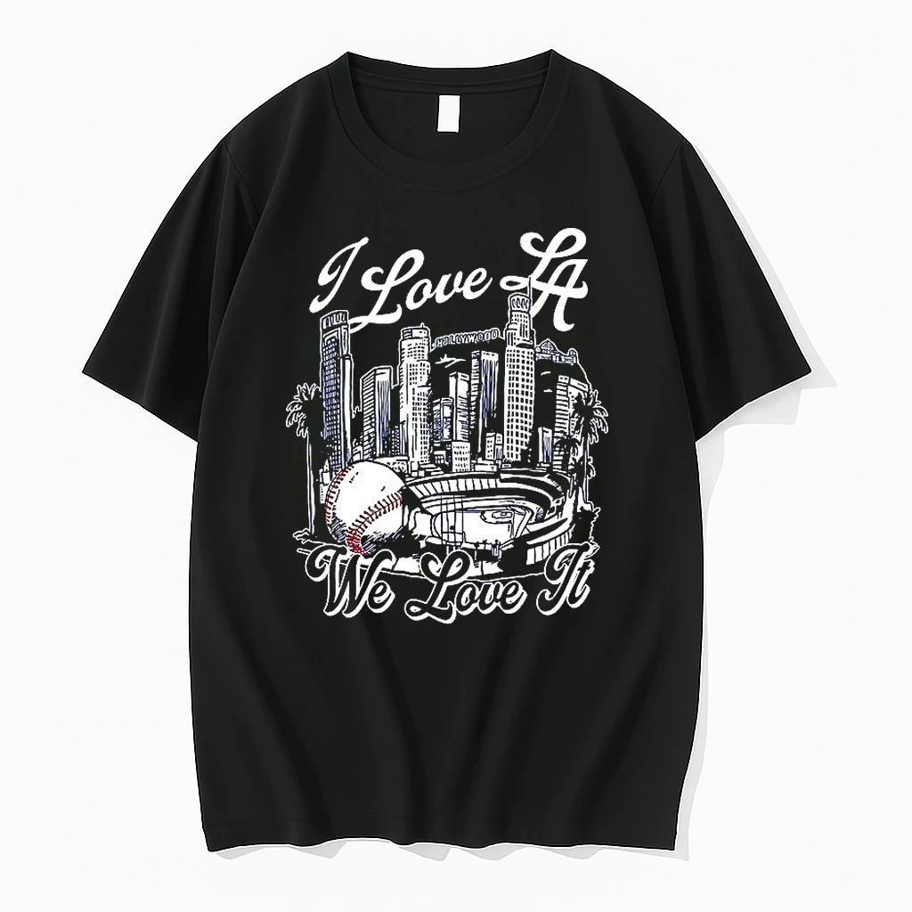 I Love Los Angeles Dodgers We Love It Shirts