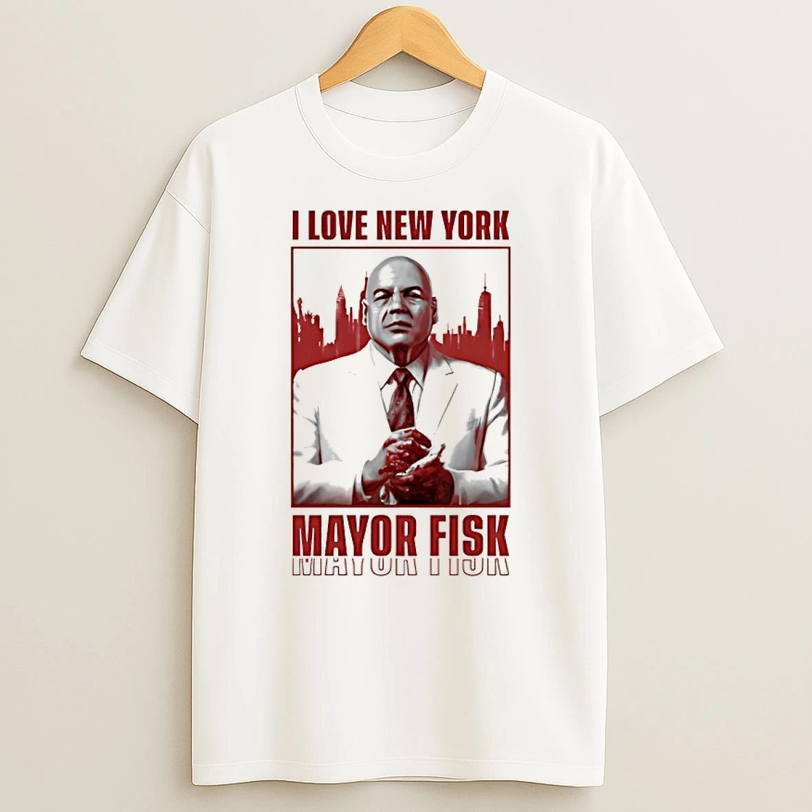 I Love New York Mayor Fisk Shirts