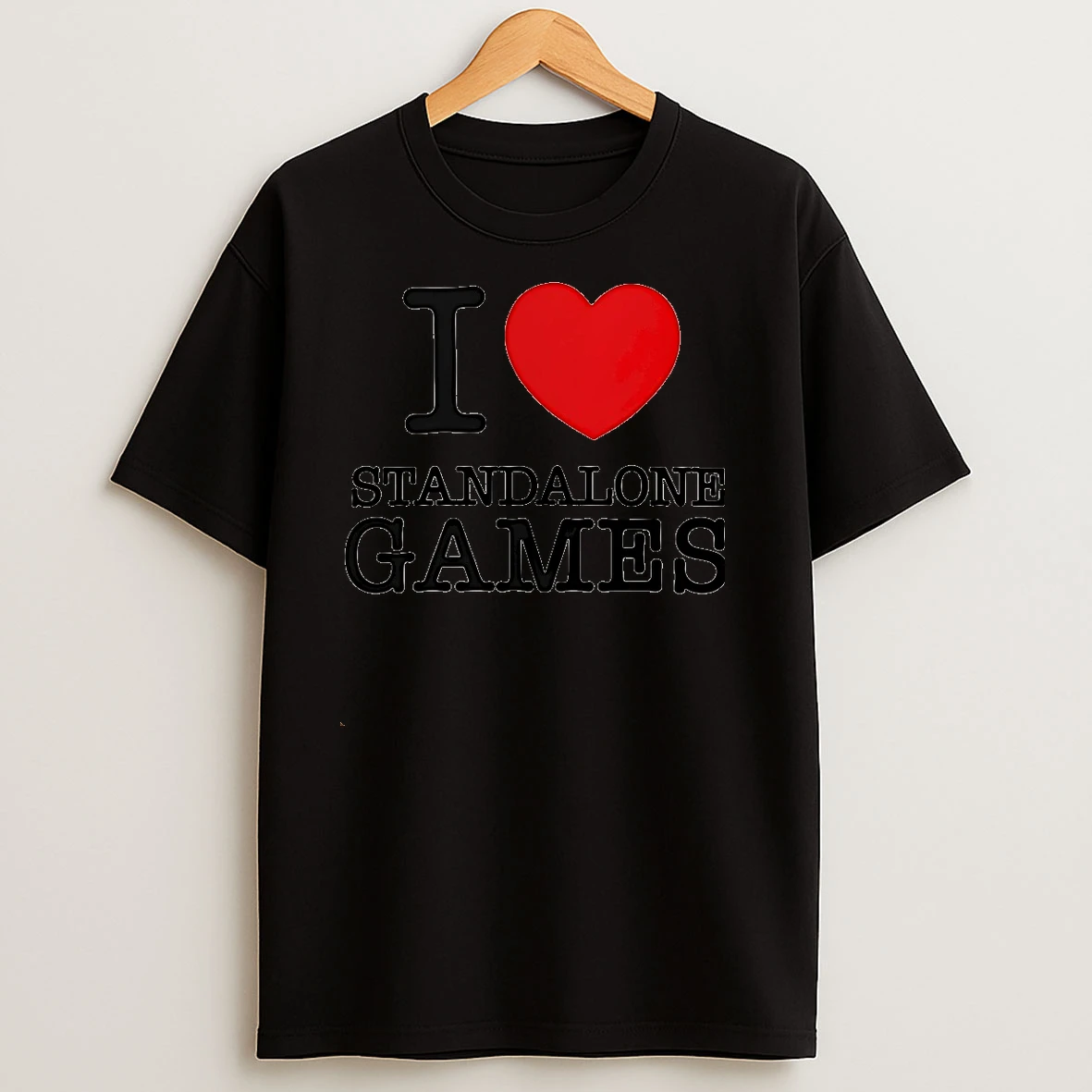 I Love Standalone Games Christmas T Shirts