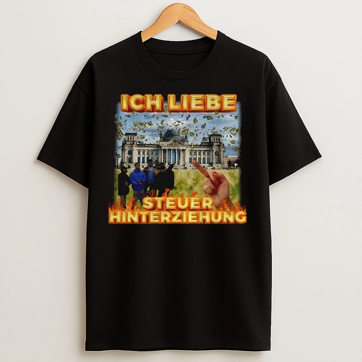I Love Tax Evasion Ich Liebe Steuerhinterziehung T Shirts